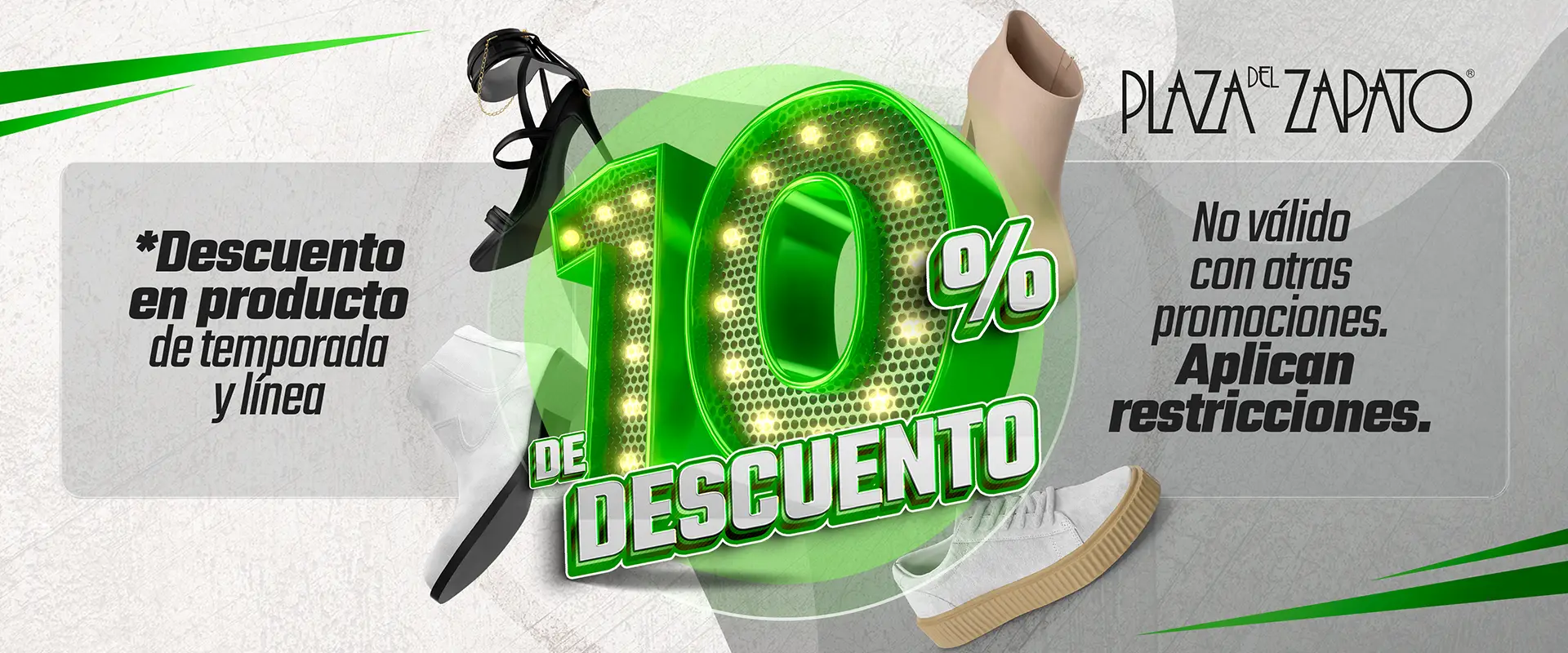 Decuento 10% Plaza del Zapato